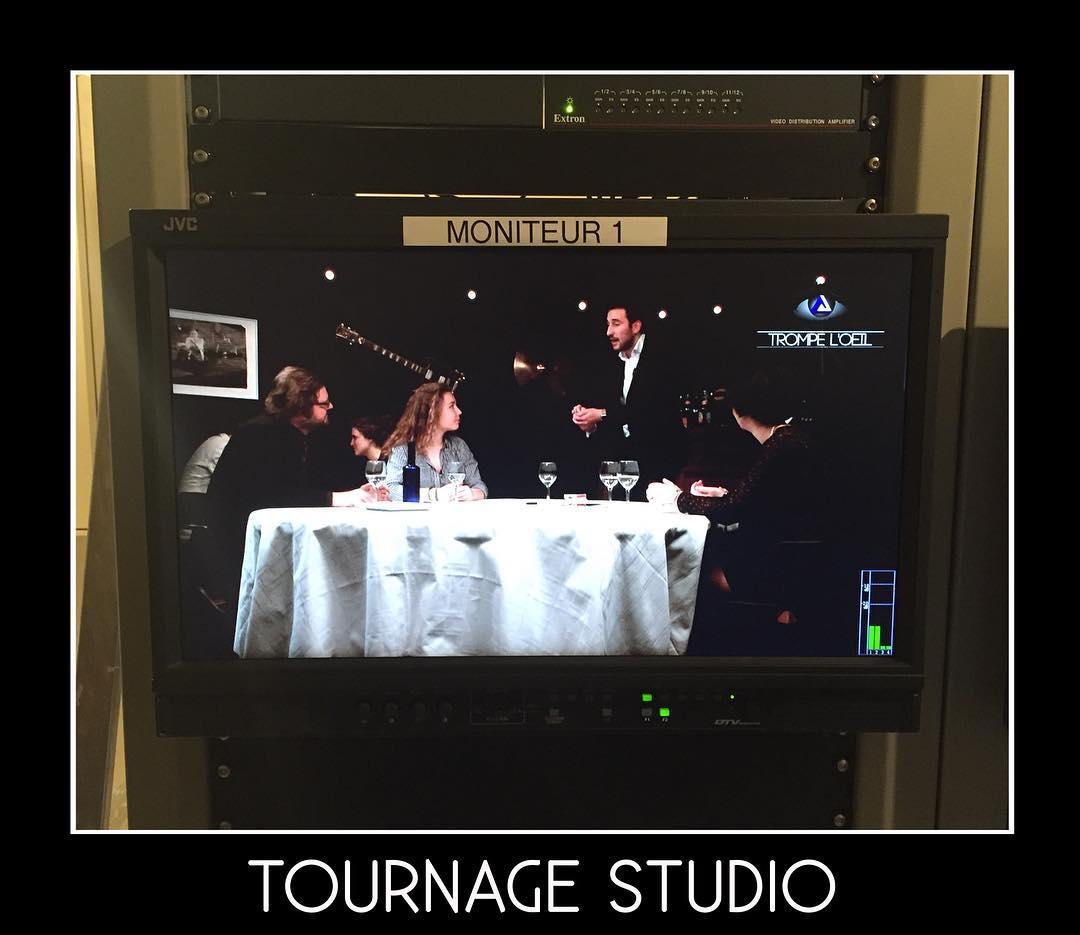 Tom Le Magicien - Tournage Studio